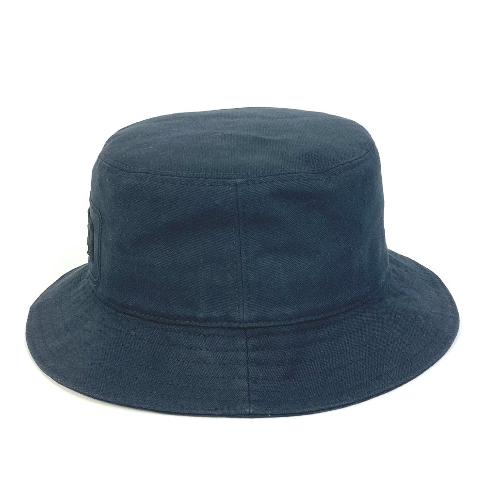 Dior 033C906W4511 Bucket Hat, Cotton, Unisex, Black