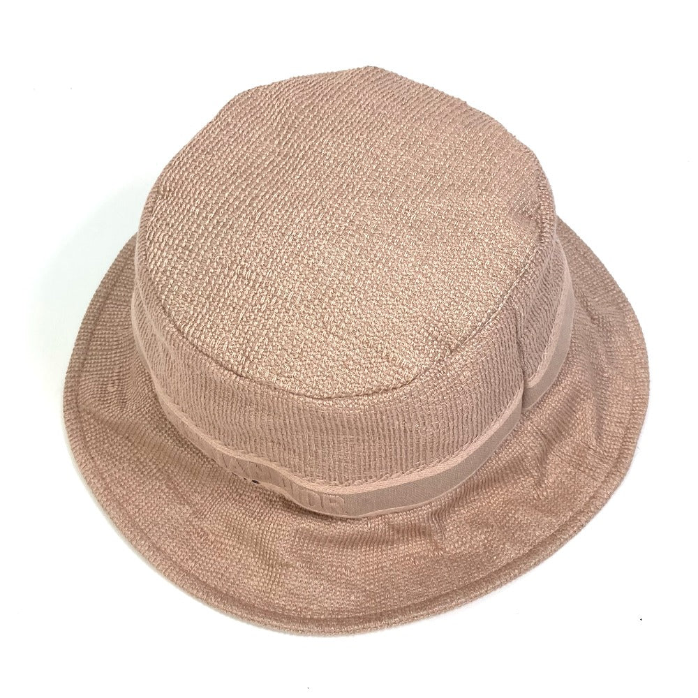 Dior 04DBB923A132 Logo Bob Hat, Headwear, Fashion Accessory, Cotton, Women's, Pink