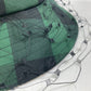 Dior 95TDD923G142 Oblique Check Bucket Hat with Tulle and Veil, Polyester, Women's, Green