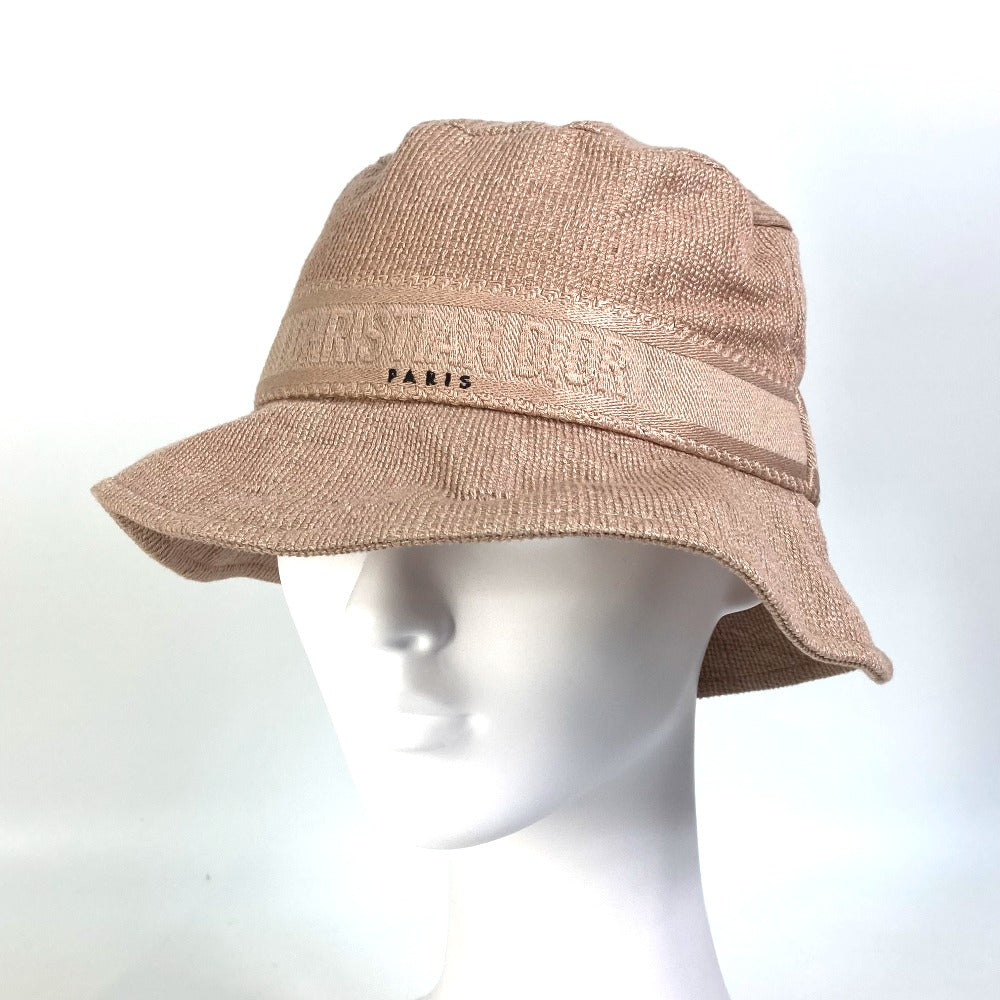 Dior 04DBB923A132 Bucket Hat with Logo, Cotton, Pink, Women's