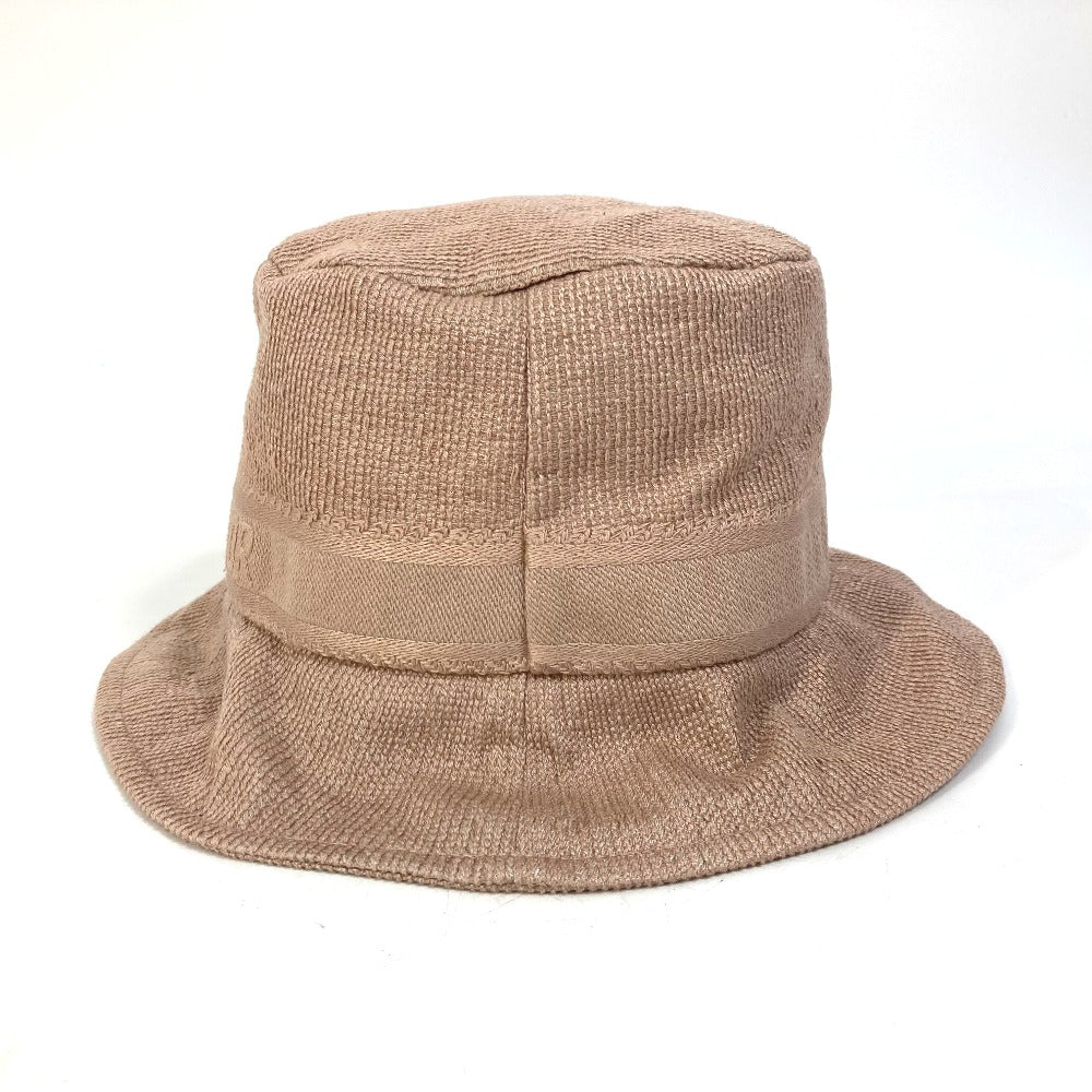 Dior 04DBB923A132 Bucket Hat with Logo, Cotton, Pink, Women's