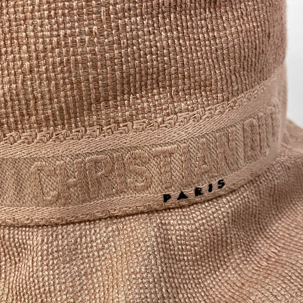 Dior 04DBB923A132 Bucket Hat with Logo, Cotton, Pink, Women's