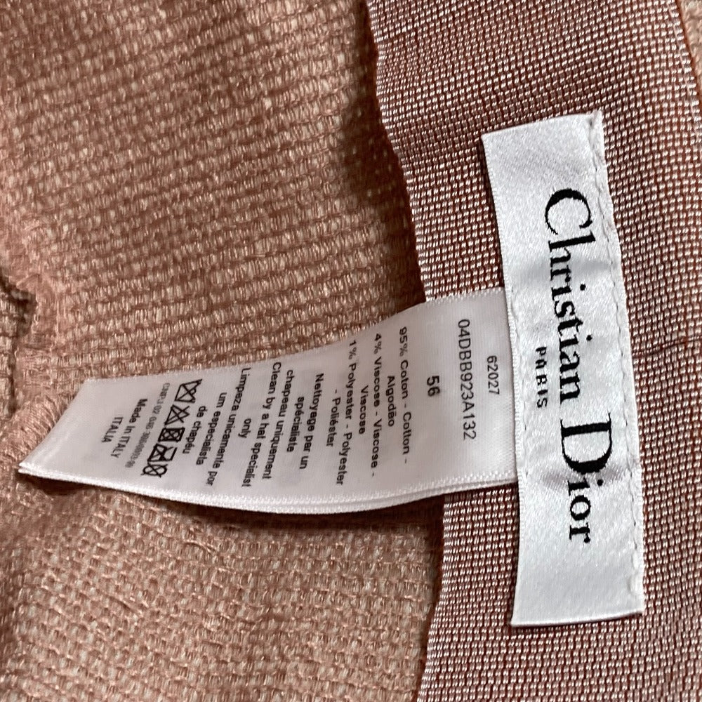 Dior 04DBB923A132 Bucket Hat with Logo, Cotton, Pink, Women's