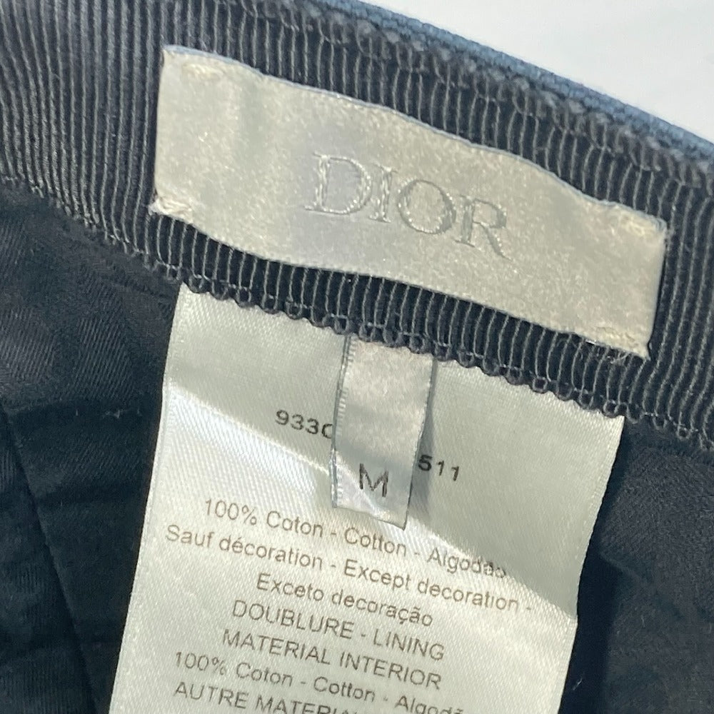 Dior 933C902D4511 Logo Baseball Cap, Cotton, Men's, Black