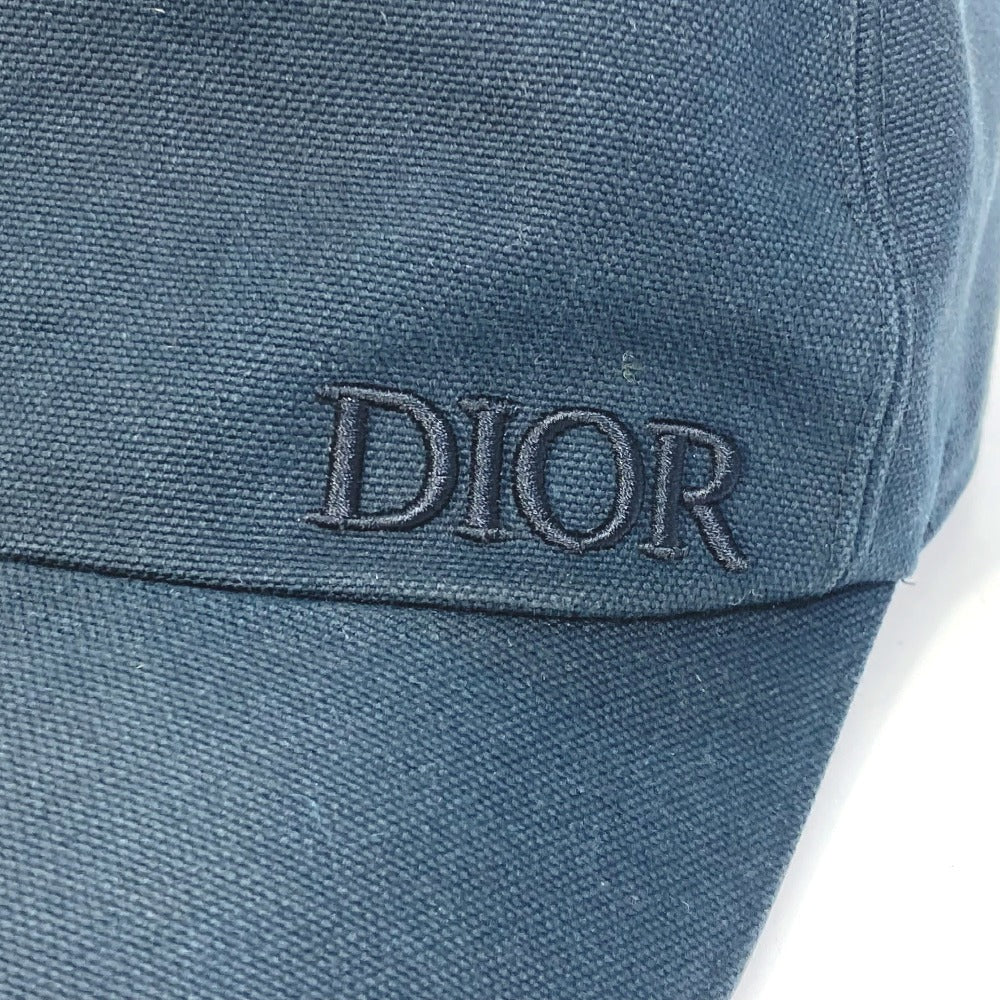 Dior 933C902D4511 Logo Baseball Cap, Cotton, Men's, Black