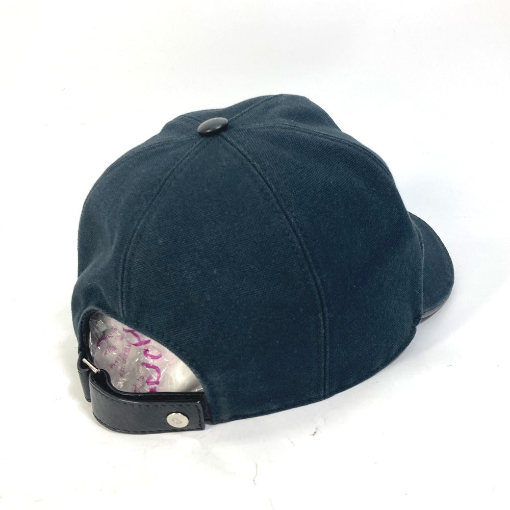 Dior 933C902D4511 Logo Baseball Cap, Cotton, Men's, Black