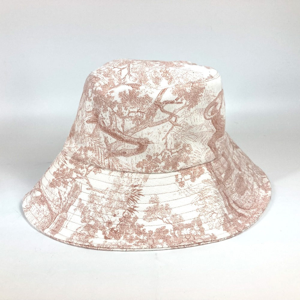 Dior 02TOJ924I130 ハット帽 帽子 バケットハット ボブハット トワルドゥジュイ ハット コットン レディース ピンク