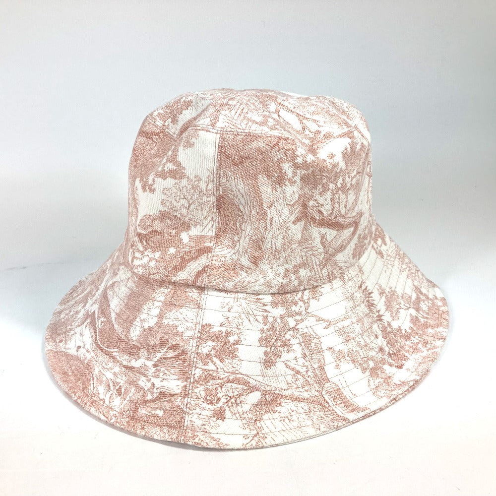 Dior 02TOJ924I130 ハット帽 帽子 バケットハット ボブハット トワルドゥジュイ ハット コットン レディース ピンク