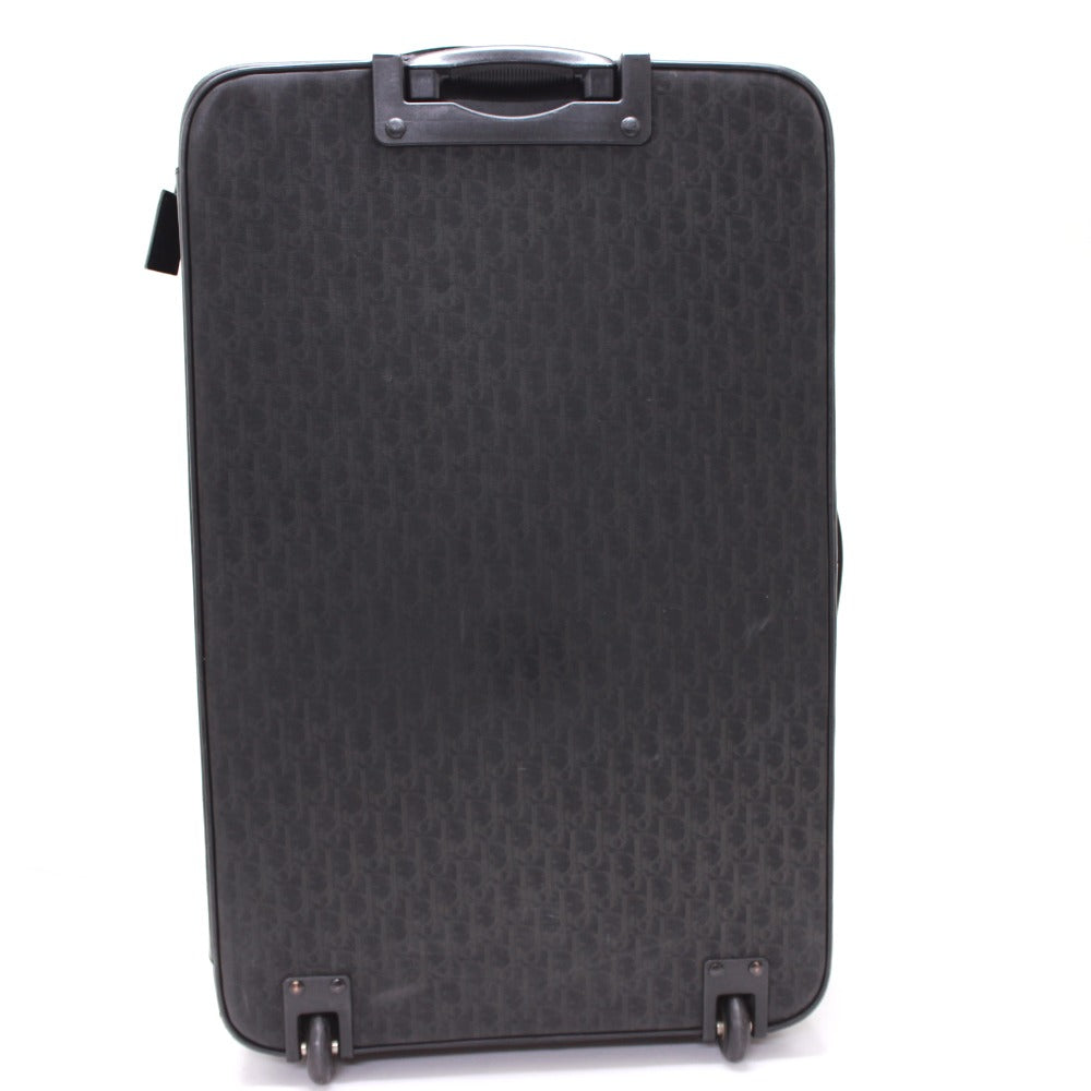 DIOR HOMME Trotter Bag, 2-Wheel Suitcase, Carry-On Bag, PVC, Men's, Black