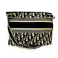 Dior Oblique Flat Bag, Crossbody Bag, Shoulder Bag, Jacquard, Women's, Navy
