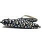 Dior Oblique Flat Bag, Crossbody Bag, Shoulder Bag, Jacquard, Women's, Navy