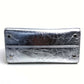Christian Dior DIOREVER Diorever 2-Way Handbag in Metallic Silver Leather for Women