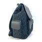 Dior 1ADBA161YKS 23SS Saddle Oblique Backpack, Canvas/Leather, Men's, Navy