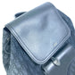 Dior 1ADBA161YKS 23SS Saddle Oblique Backpack, Canvas/Leather, Men's, Navy