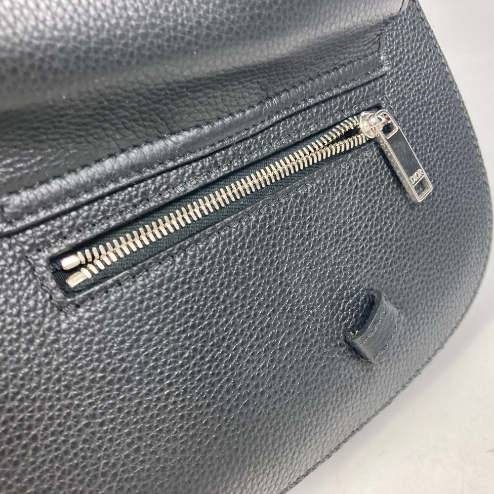 Dior カバン ギャロップ Gallop サドル バックパック リュックサック カーフスキン メンズ ブラック