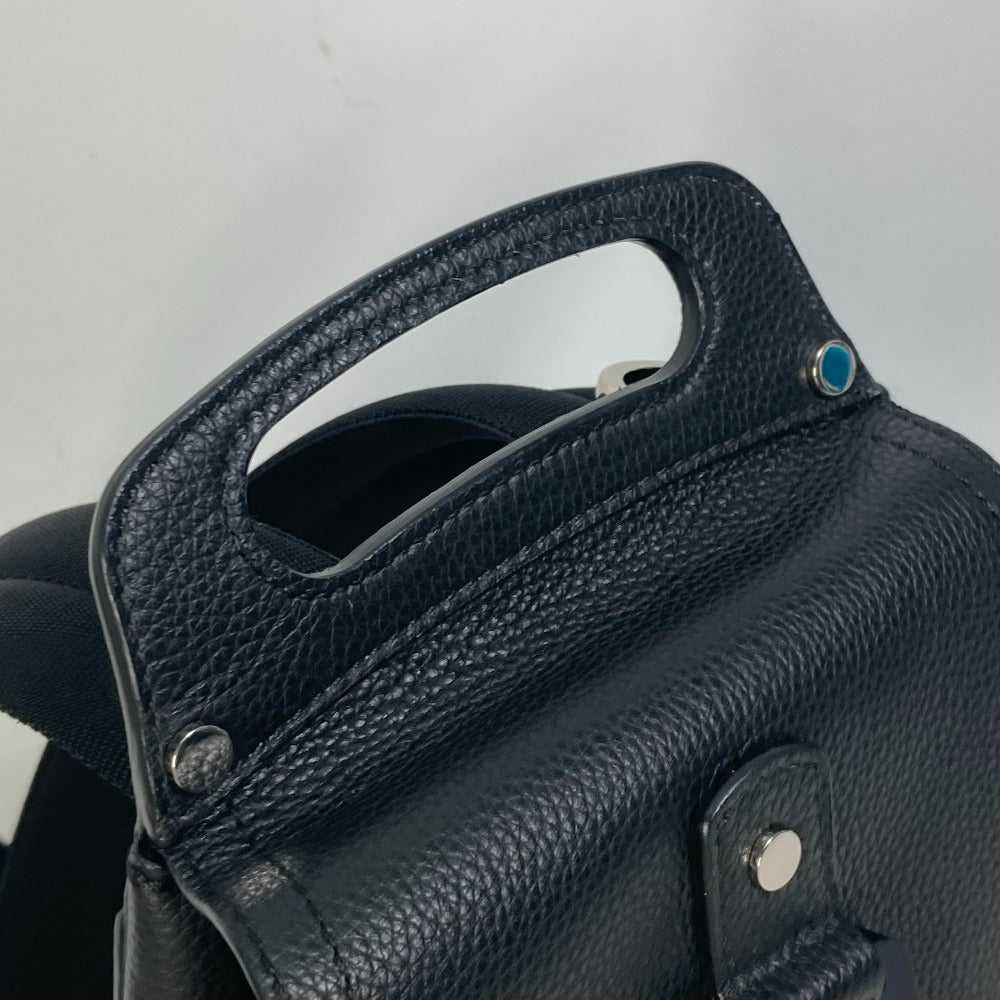 Dior カバン ギャロップ Gallop サドル バックパック リュックサック カーフスキン メンズ ブラック