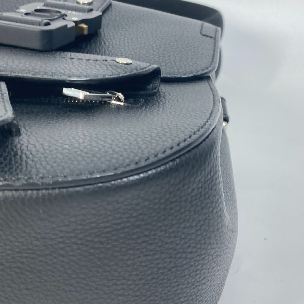 Dior カバン ギャロップ Gallop サドル バックパック リュックサック カーフスキン メンズ ブラック