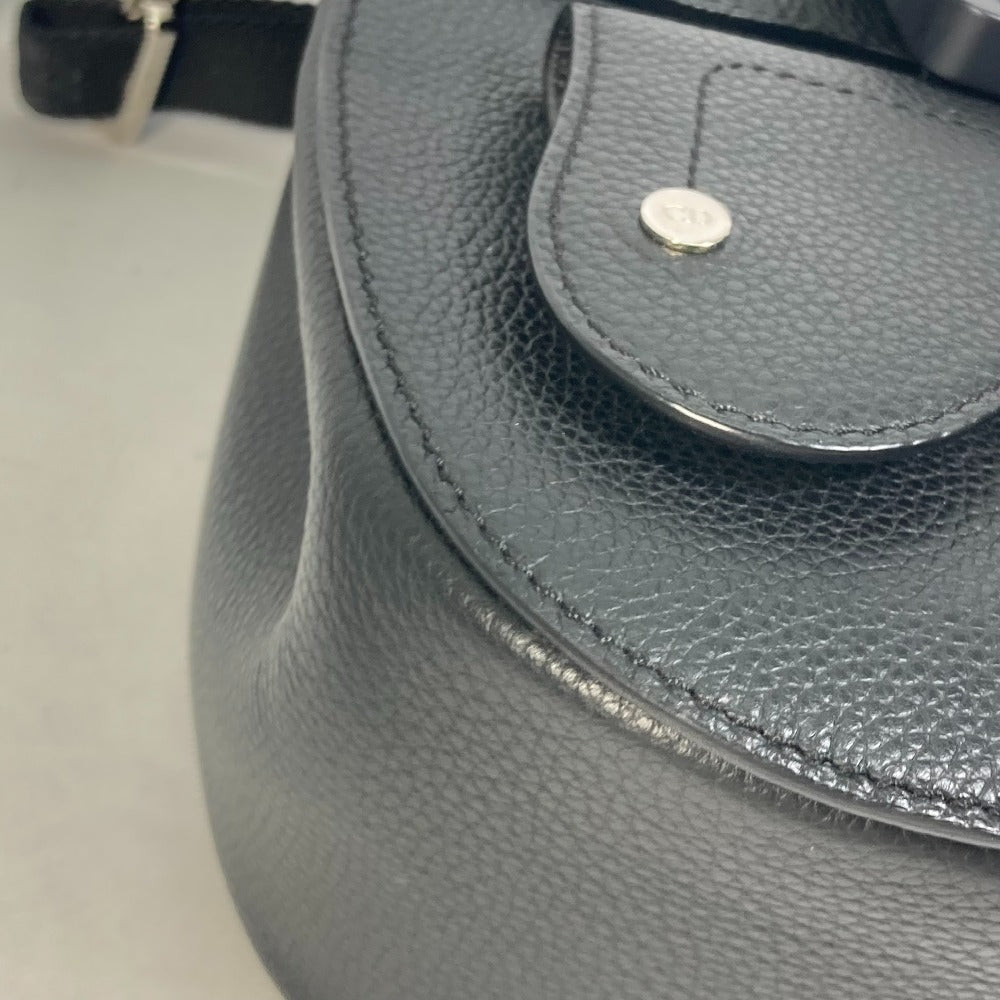 Dior カバン ギャロップ Gallop サドル バックパック リュックサック カーフスキン メンズ ブラック