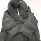 MAX MARA 149603266 Women's FRISIA Teddy Long Coat with QR Code, Fur and Down, Polyester, Dark Gray