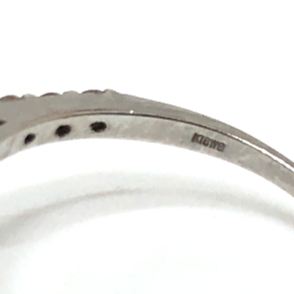 jewelry カメリアデザイン バラ Ｄ0.44ct D0.50ct リング・指輪 K18WG レディース シルバー