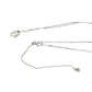 jewelry Pt900 D1.08ct　ダイヤ ネックレス Pt900 レディース シルバー