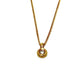 jewelry K18 D0.05ct 1Pダイヤ ネックレス K18YG レディース ゴールド