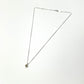 jewelry K18WG D0.20ct 1Pダイヤ K18 ダイヤ ネックレス K18WG レディース シルバー