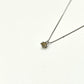 jewelry K18WG D0.20ct 1Pダイヤ K18 ダイヤ ネックレス K18WG レディース シルバー