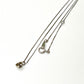 jewelry K18WG D0.20ct 1Pダイヤ K18 ダイヤ ネックレス K18WG レディース シルバー