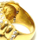 jewelry K18 2玉パール D1.46ct ダイヤ リング・指輪 K18YG レディース ゴールド