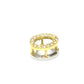 jewelry K18×Pt850 ダイヤ ミニ ペンダントトップ K18/Pt850 レディース ゴールド