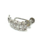 jewelry Pt900 ダイヤ 片方 イヤリング Pt900 レディース シルバー