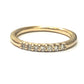 jewelry ウィスプ WISP K10 D0.08ct ダイヤ リング・指輪 K10 レディース ゴールド