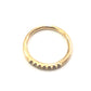 jewelry ウィスプ WISP K10 D0.08ct ダイヤ リング・指輪 K10 レディース ゴールド