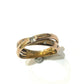 Jewelry K18PG D0.15ct Diamond Diamond Jewelry Accessories Ring K18PG Women's Pink Gold Gold