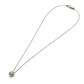 jewelry Pt850 Pt900 D0.29ct D0.13ct サークル ダイヤ ネックレス Pt900 レディース シルバー