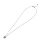 jewelry Pt850 Pt900 D0.29ct D0.13ct サークル ダイヤ ネックレス Pt900 レディース シルバー