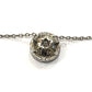 jewelry Pt850 Pt900 D0.29ct D0.13ct サークル ダイヤ ネックレス Pt900 レディース シルバー
