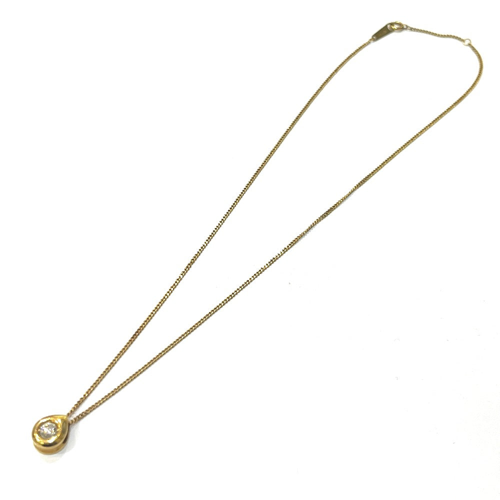 jewelry K18 D0.32ct 1P ダイヤ 宝石 アクセサリー ネックレス K18 レディース ゴールド