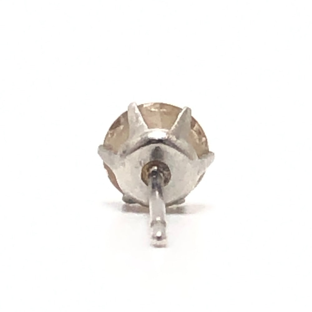 jewelry Pt900 1Pダイヤ アクセサリー ジュエリー 片耳用 ピアス Pt900 レディース シルバー