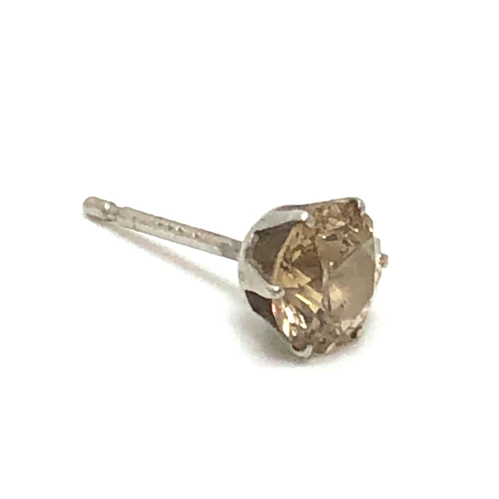 jewelry Pt900 1Pダイヤ アクセサリー ジュエリー 片耳用 ピアス Pt900 レディース シルバー