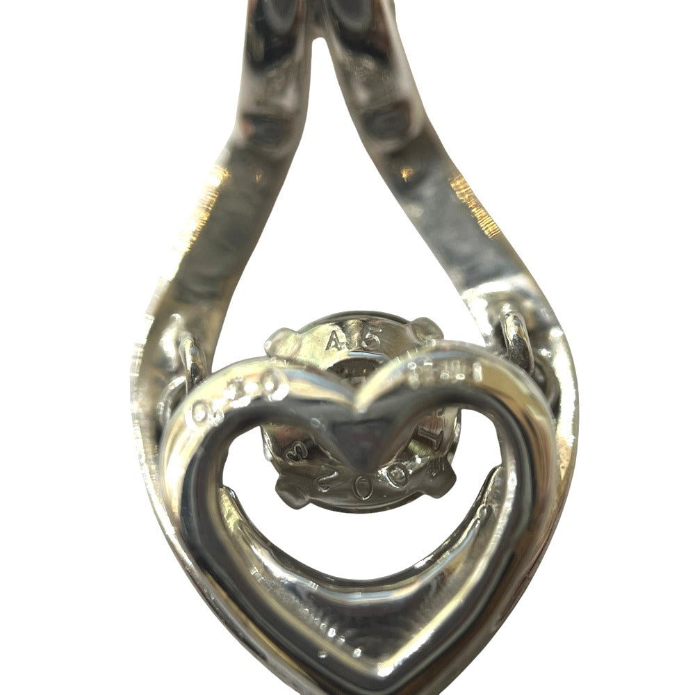 jewelry K18WG D0.30ct Diamond Accessories Necklace K18WG Silver Used