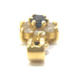 jewelry K18 サファイア ダイヤ ミニミニ ペンダントトップ K18 レディース ゴールド