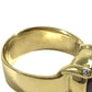 jewelry K18 Gold 18K K18 Garnet 7.99ct D0.07ct Diamond Accessory Jewelry Ring K18 Yellow Gold Gold Used