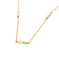 jewelry K18 ミニパール ネックレス アクセサリー 小物 ネックレス K18 レディース ゴールド