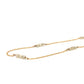 jewelry K18 ミニパール ネックレス アクセサリー 小物 ネックレス K18 レディース ゴールド