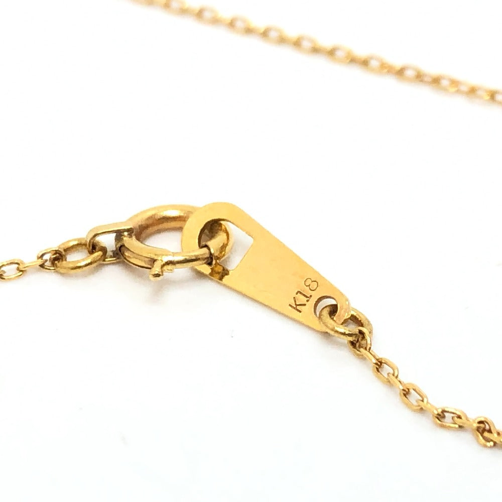 jewelry K18 ミニパール ネックレス アクセサリー 小物 ネックレス K18 レディース ゴールド