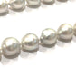 jewelry K18 Gold Setting Baroque Pearl Necklace 9mm-0.4" SV925 Pierce Set Necklace Pearl / K18 Silver Used