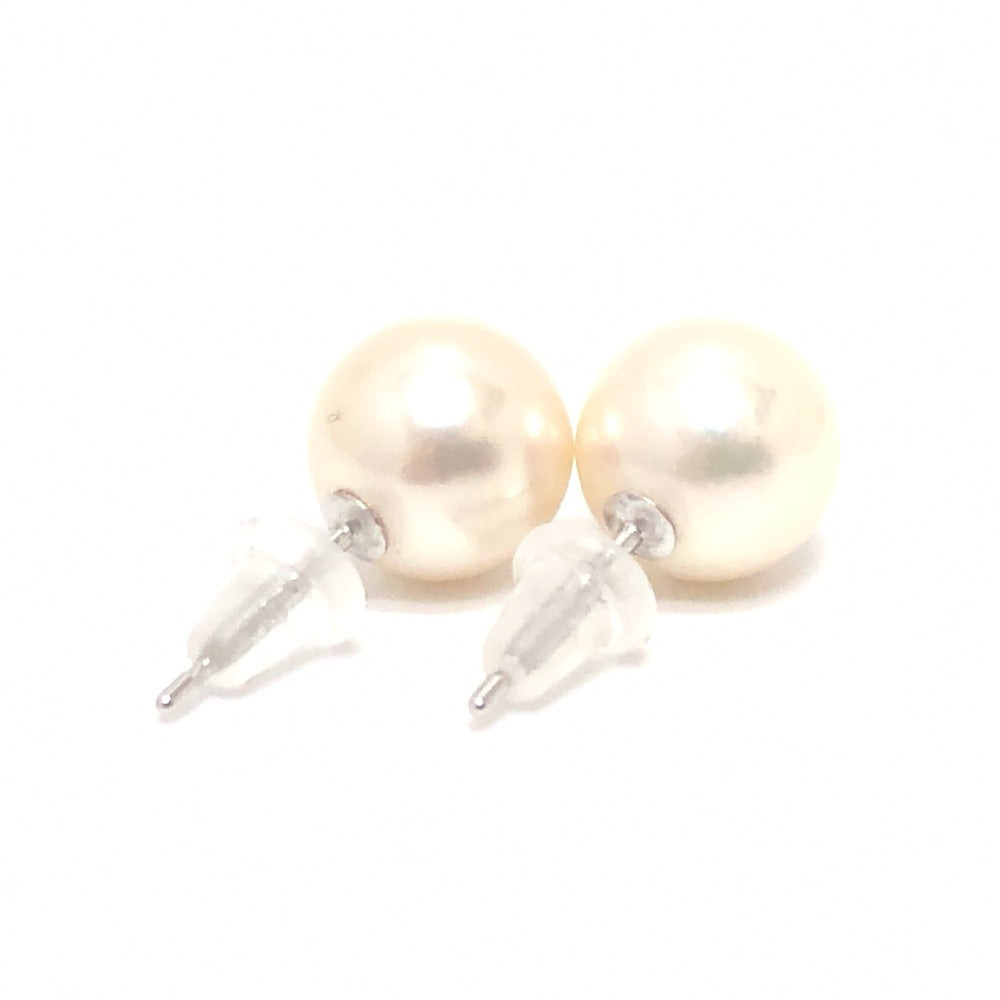jewelry K14WG パール 9mm ピアス ジュエリー アクセサリー ピアス K14WG レディース ホワイト