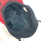 GUCCI 439029 Check Knit Cap with Pompoms, Cotton, Women's, Red